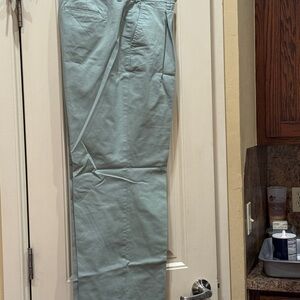 J. Crew Green Khaki Women's Trousers